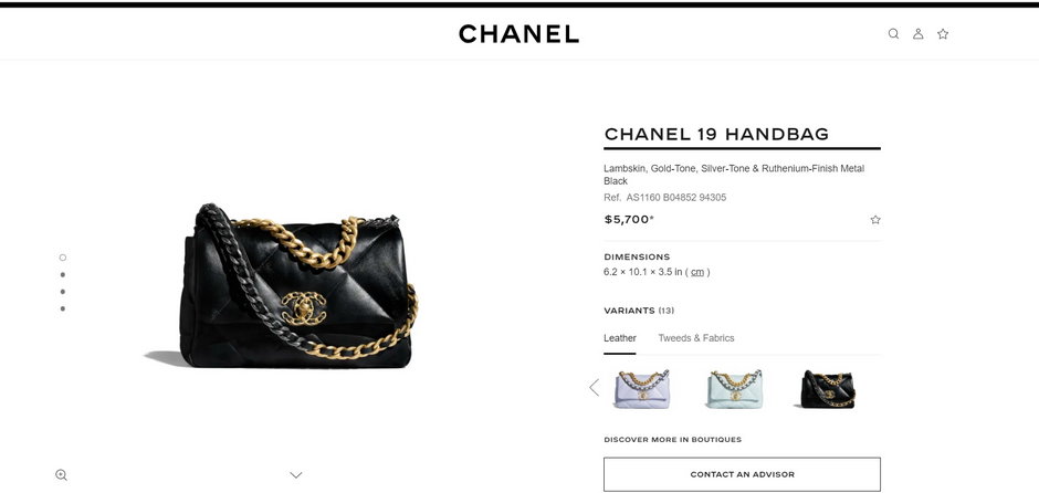 torebka Chanel