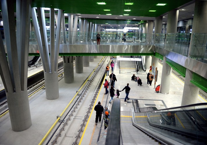 Stacje drugiej linii metra w Warszawie