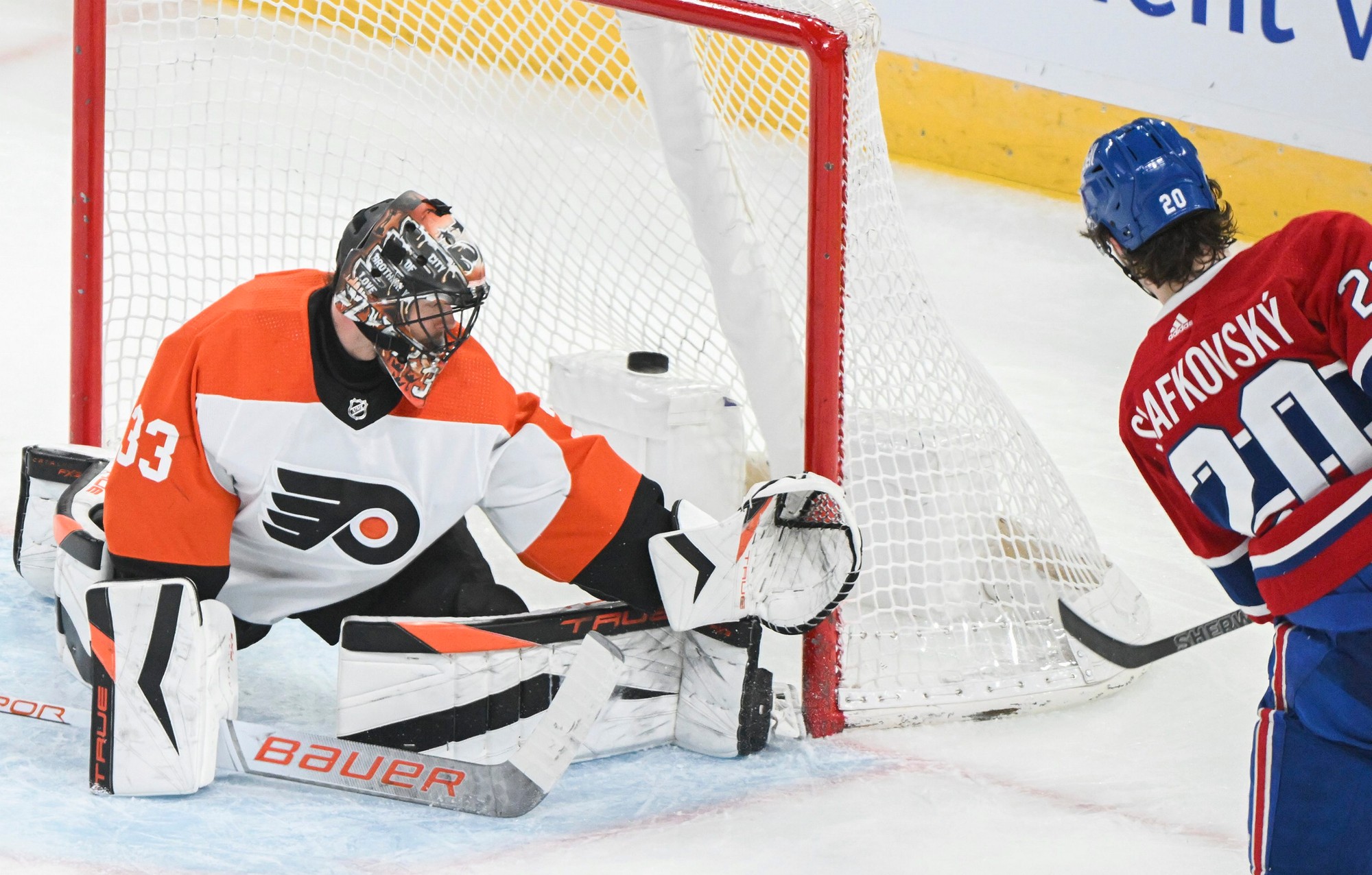 Zápas NHL: Montreal Canadiens - Philadelphia Flyers.