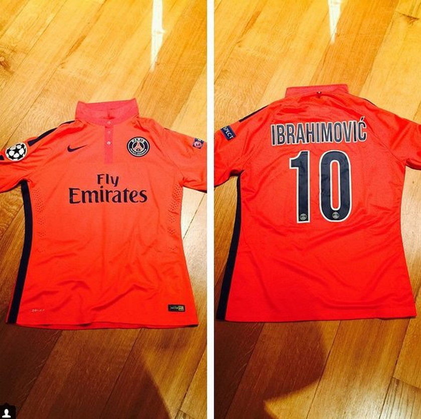 Syn Davida Beckhama - Brooklyn dostał koszulkę od Zlatana Ibrahimovicia!