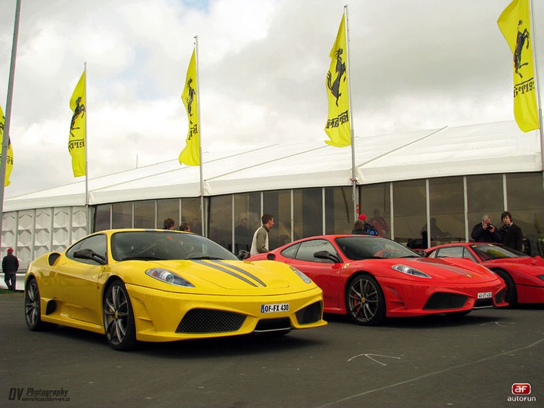 Ferrari Racing Days 2009: spotkanie w Brnie (4-6.09)