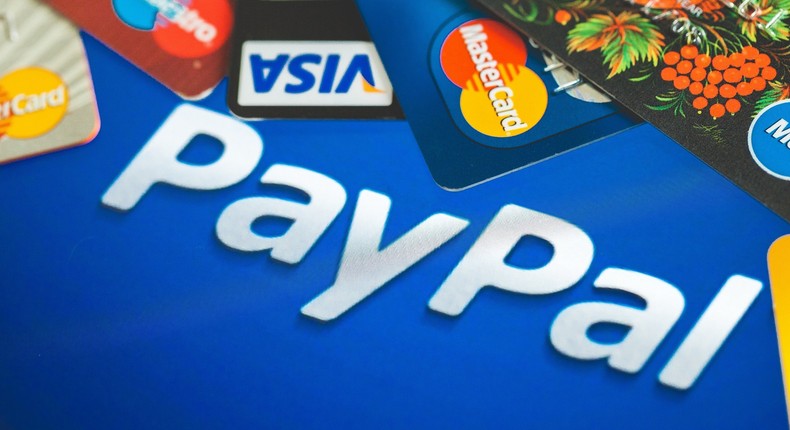 paypal credit card