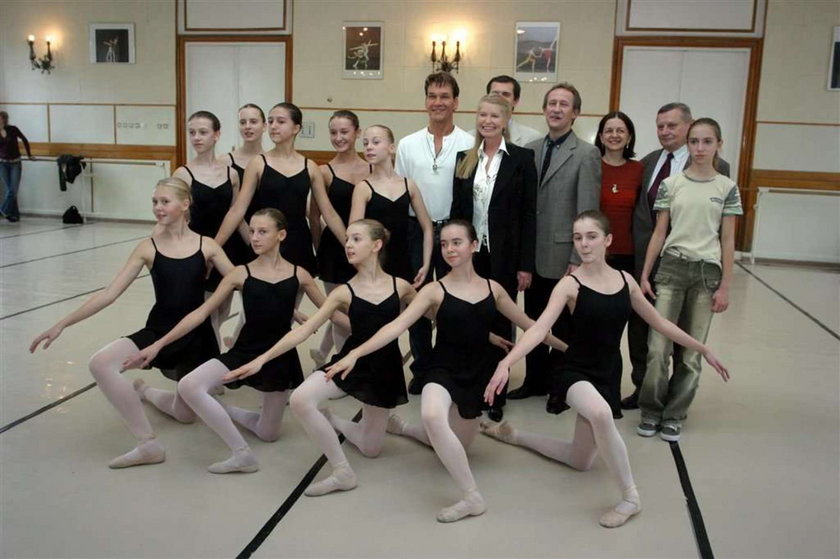 Swayze w warszawskiej szkole baletowej