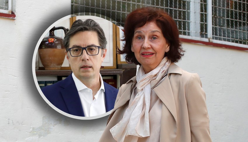 Gordana Siljanovska Davkova i Stevo Pendarovski