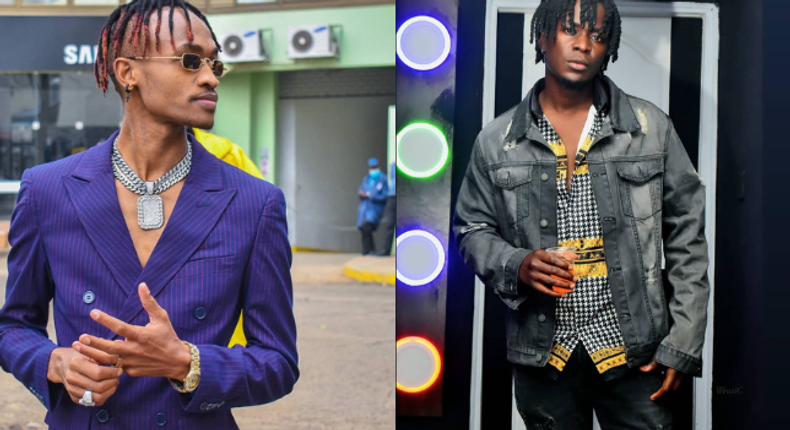 Willy Paul and his New signee Klons Kenya