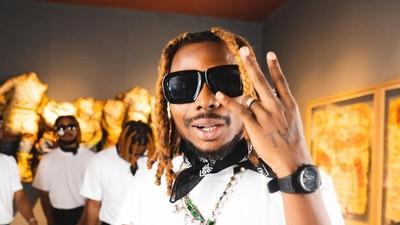 Asake in one of his music videos. (Naijaloaded)