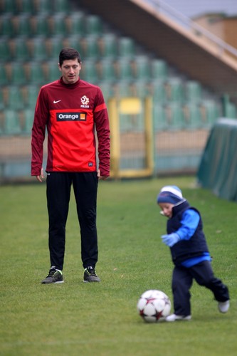 Robert Lewandowski spełnił marzenie małego chłopca