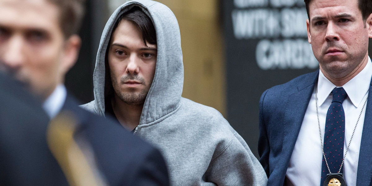 Martin Shkreli is in prison — and could face a harsher punishment when he's sentenced for securities fraud next year