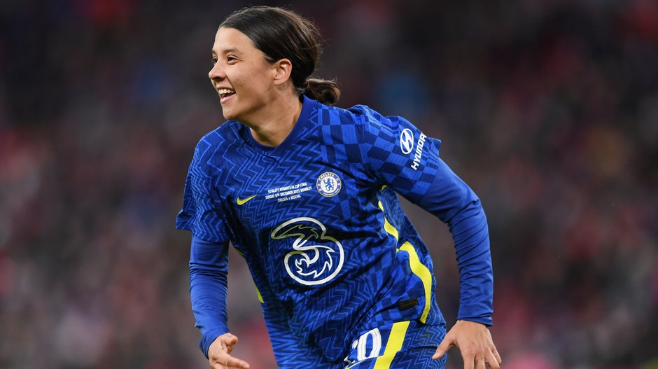 Sam Kerr na okładce gry FIFA 23