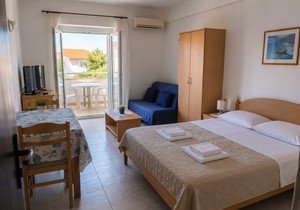 Apartman, hotelska soba - ilustracija