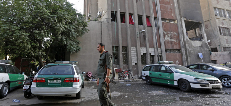 Samobójczy atak w centrum Damaszku