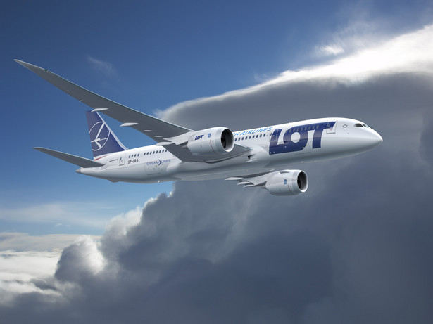 Boeing 787 Dreamliner w barwach narodowego przewoźnika PLL LOT. Fot. materiały LOT