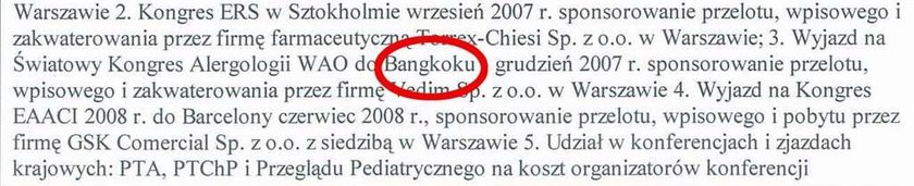 Firmy lekowe płacą za wycieczki lekarzy!