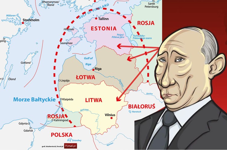 Pod pretekstem obrony praw mniejszości rosyjskiej w Estonii i na Łotwie oraz ochrony granic Rosji w Kaliningradzie, enklawie znajdującej się pomiędzy państwami należącymi do NATO (Litwą i Polską), Władimir Putin będzie osłabiał i destabilizował sytuację w krajach bałtyckich.