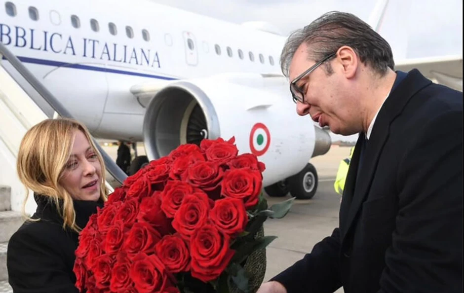 Đorđe Meloni, Aleksandar Vučić