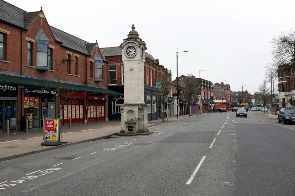 Didsberi u širem području Mančestera u kojem su živeli Higinsovi