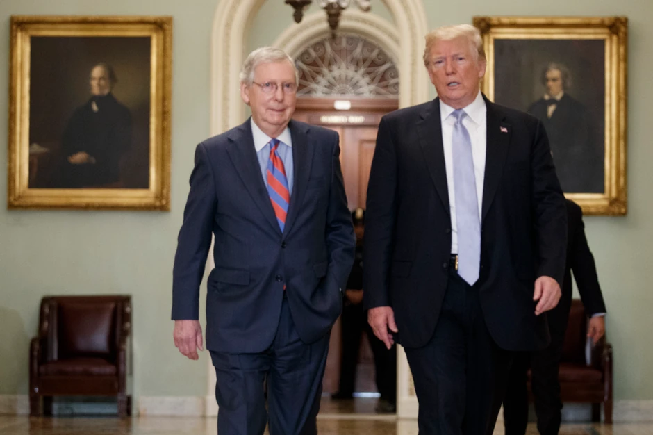 Mič Mekonel i Donald Tramp