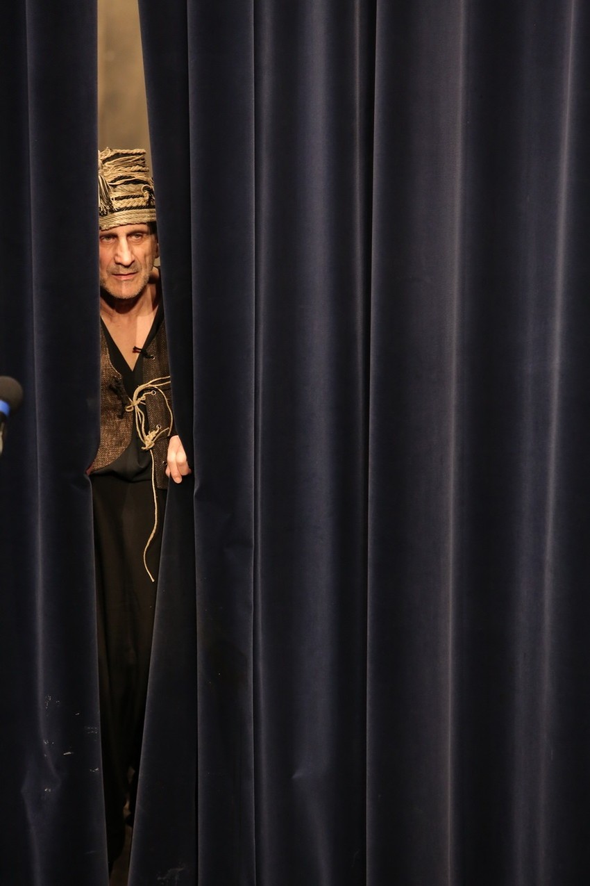 Radoje Čupić kao Ćorkan u predstavi "Na drini ćuprija"