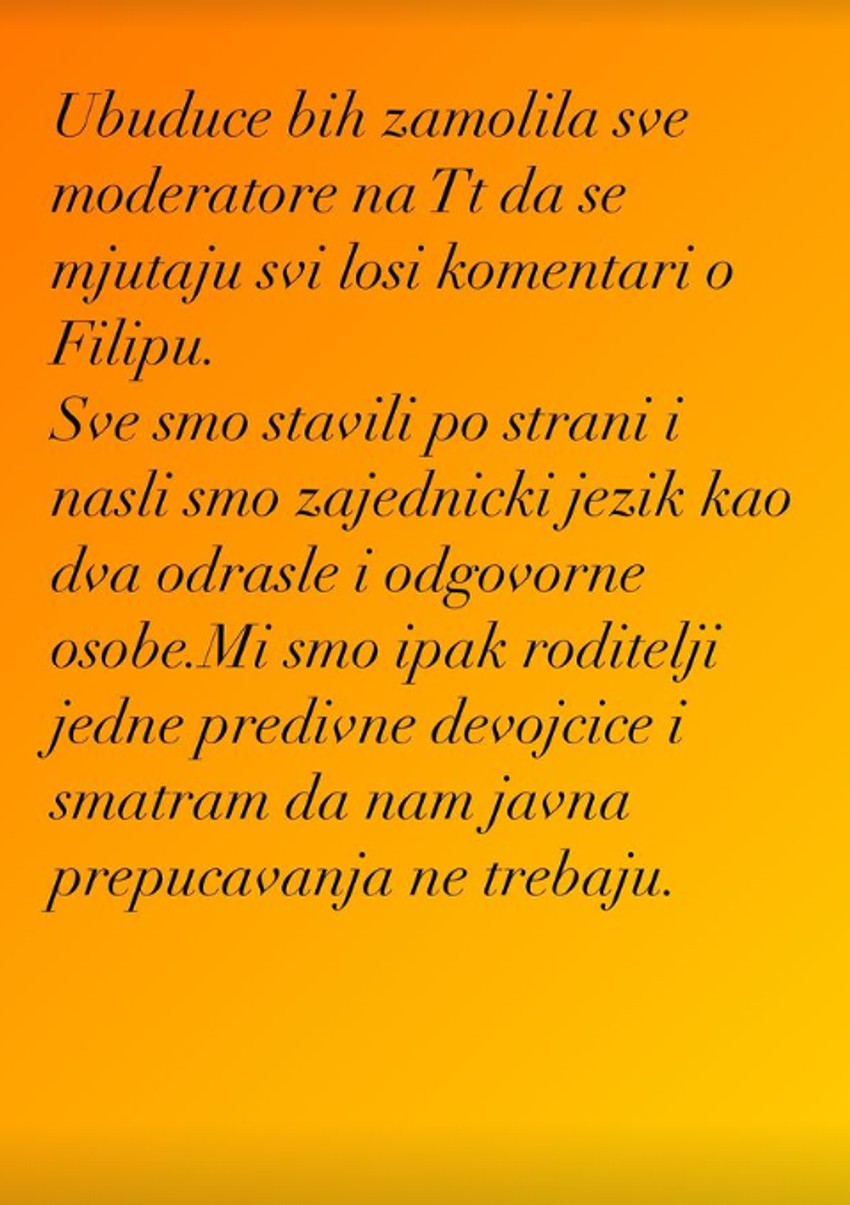 Pomirili se Aleksandra Nikolić i Filip Car