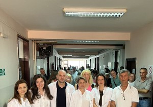 Tim dermatovenerologa sa pacijentima u Boru 