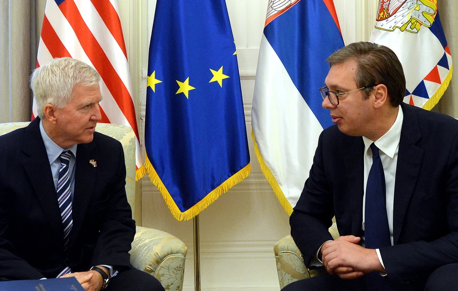 Sastanak Vučića i Skota 