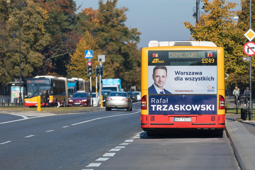 Awantura o reklamy w autobusach