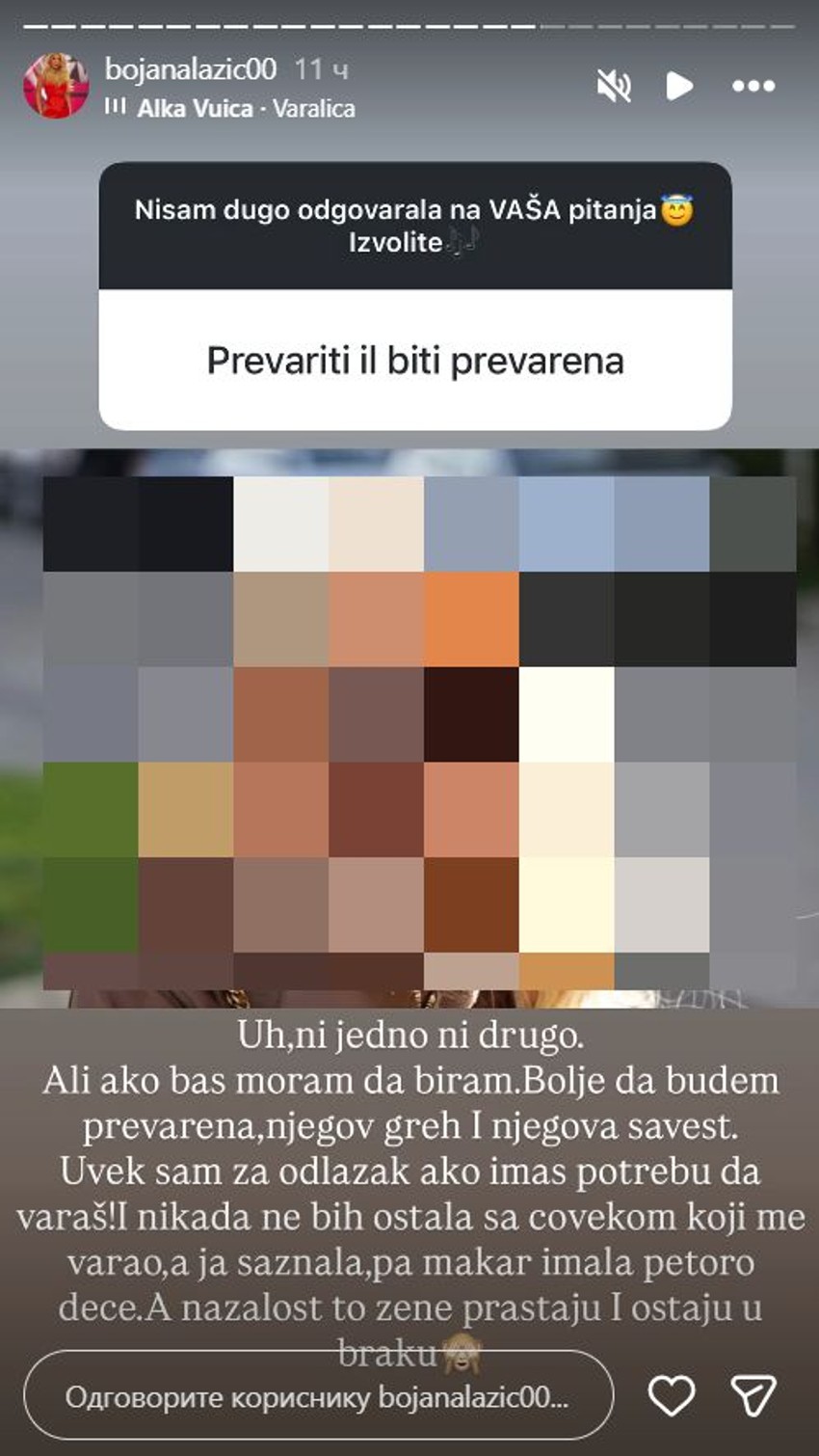 Bojana Lazić o prevari