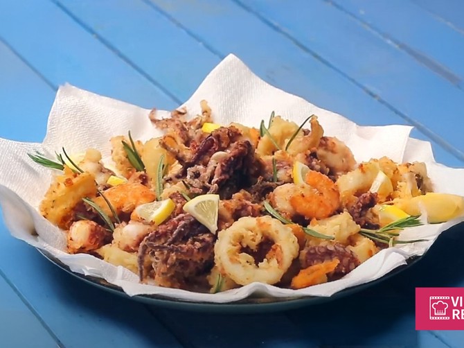 Video recept fritto misto di mare
