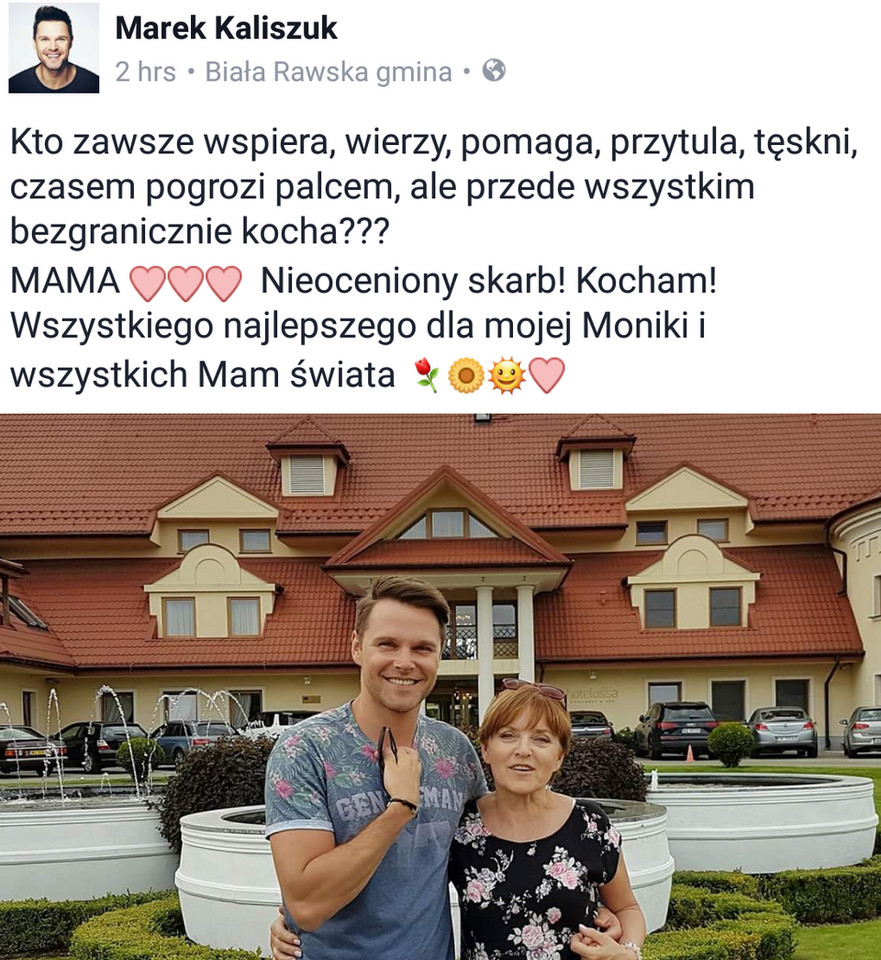 Marek Kaliszuk na Facebooku