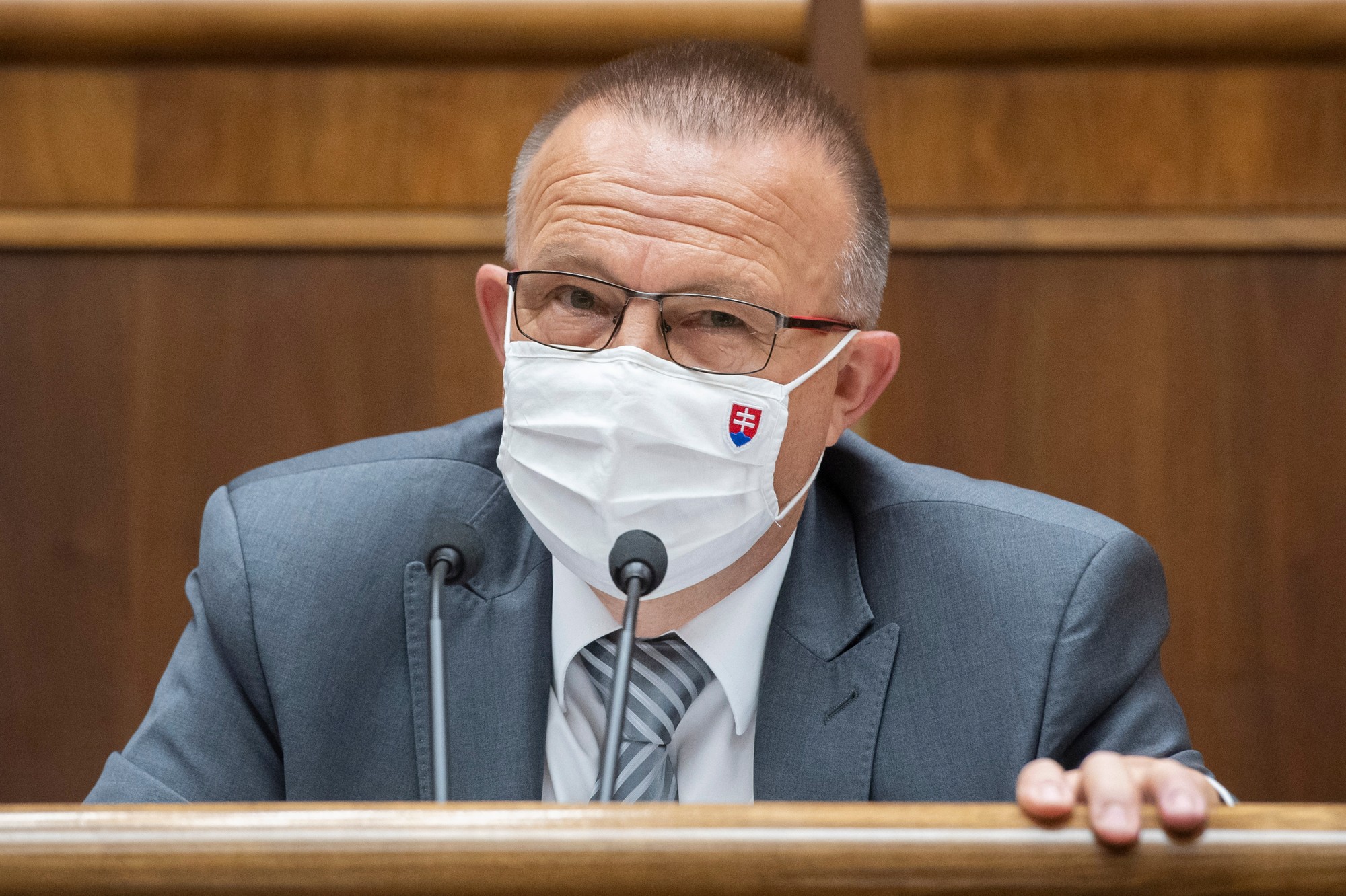 Bývalý podpredseda parlamentu SR Milan Laurenčík (SaS).