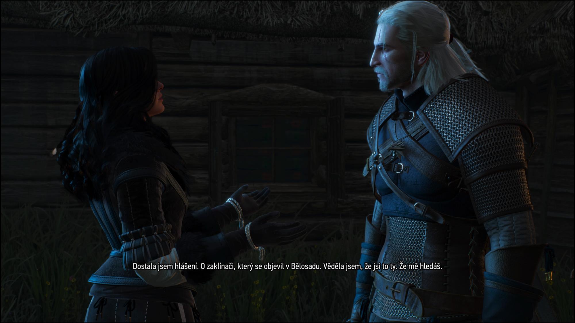 V tretej časti sa Geralt konečne stretol so svojou milovanou Yennefer.