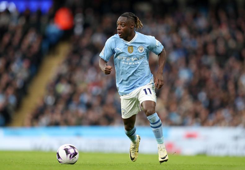 Manchester City and Belgium winger Jeremy Doku