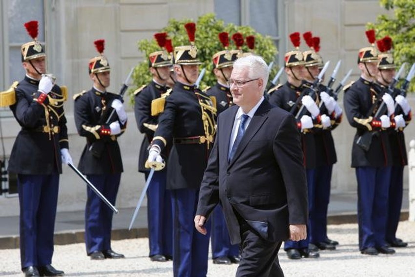 Ivo Josipović danas u Parizu