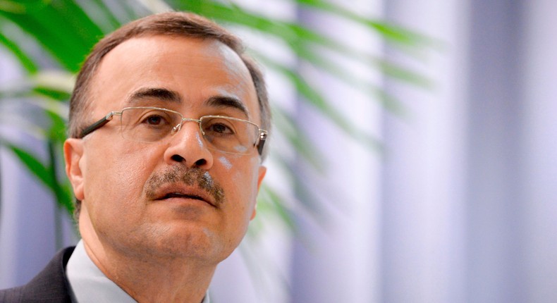 Saudi Aramco CEO Amin Nasser.