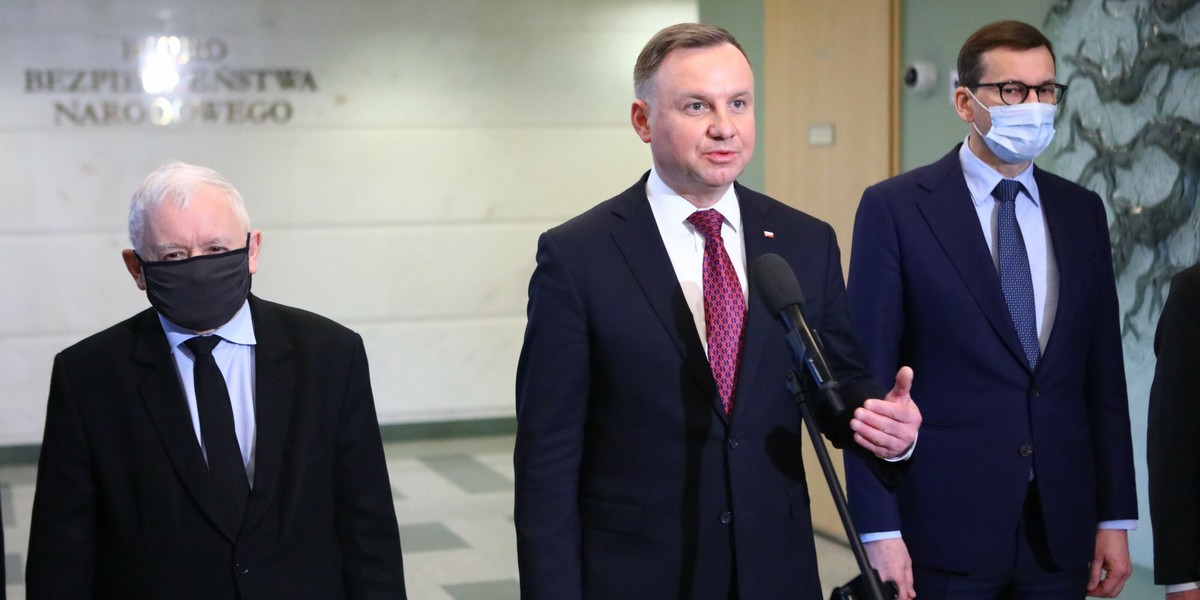 Po zakończeniu spotkania prezydent Duda podkreślił, że sytuacja jest trudna. 