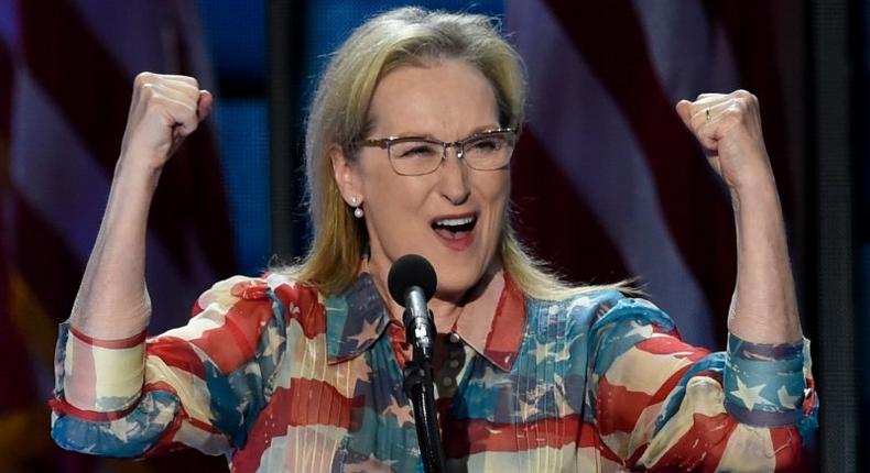 Meryl Streep at Democratic National Convention 