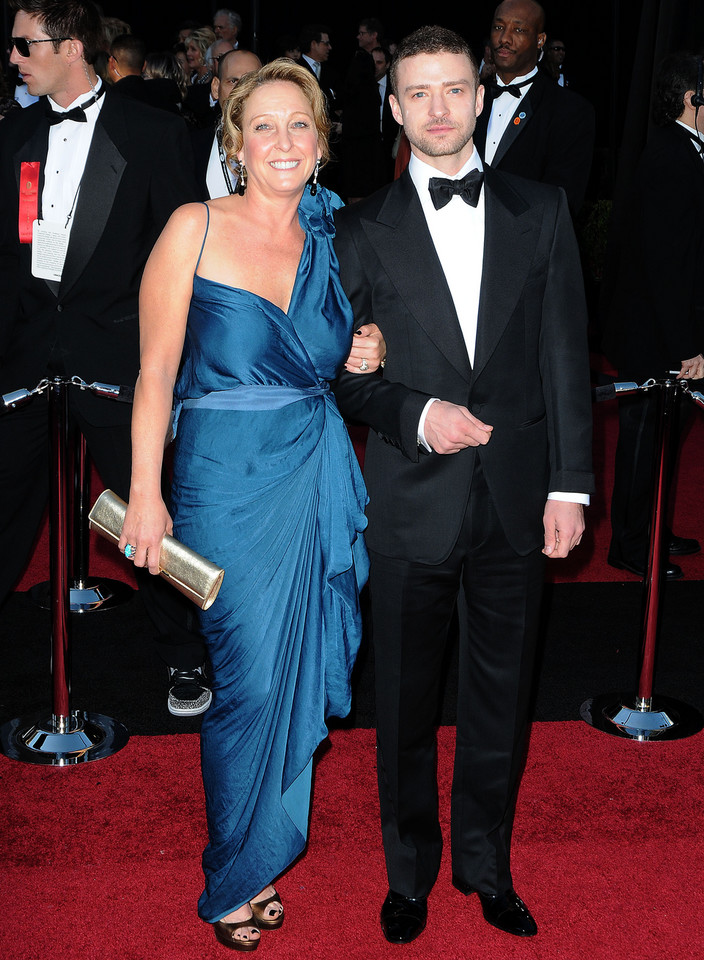 Zagraniczne gwiazdy z mamami na czerwonym dywanie: Justin Timberlake i Lynn Harless