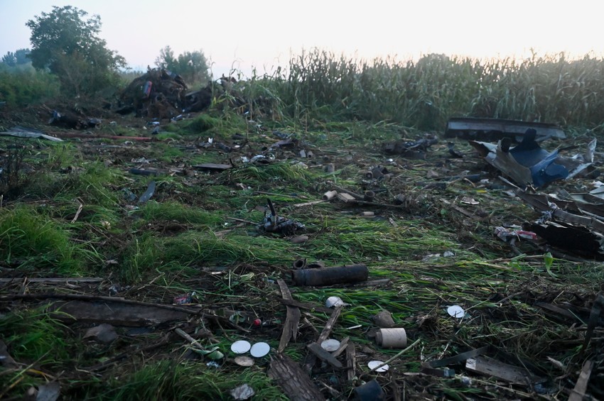 Mesto pada aviona kod Kavale u Grčkoj 