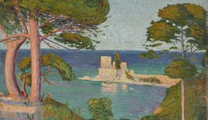Мilan Milovanović, Na obali kod Hilandara, 1907