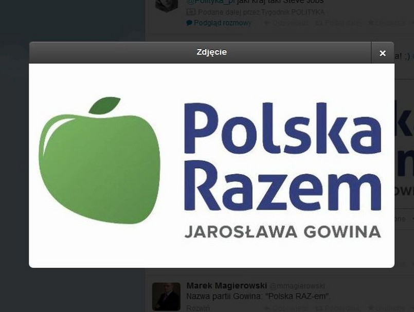 Logo nowej partii Jarosława Gowina