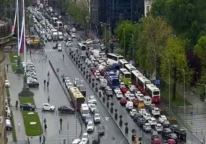 Gužve na Trgu Nikole Pašića