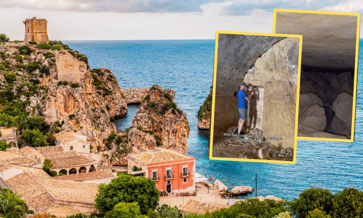 Kupili XIX-wieczny pałac na Sycylii. Odkryli tajemnicze drzwi