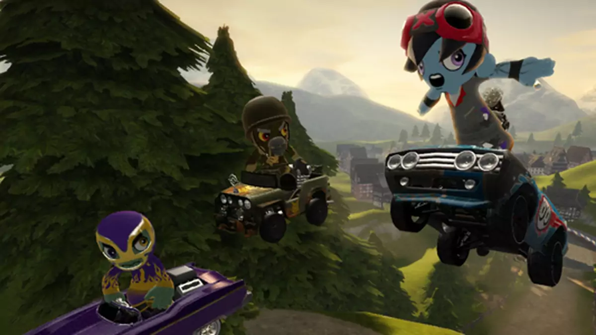 W ModNation Racers na podzielonym ekranie zagrają nawet 4 osoby