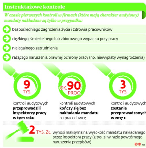 Instruktażowe  kontrole