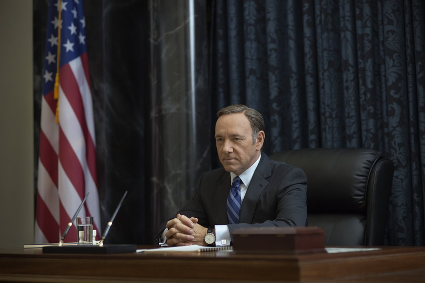 Kevin Spacey jako Frank Underwood