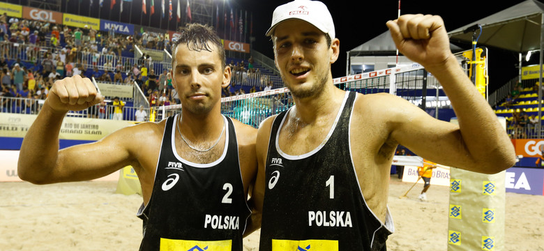 Grand Slam w Rio de Janeiro: Piotr Kantor i Bartosz Łosiak wygrali polski półfinał i zagrają  tytuł