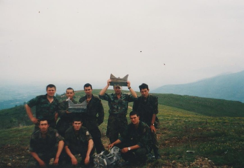 Pripadnici 125. motorne brigade