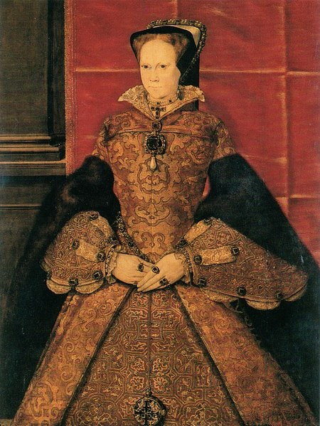 Portret Marii Tudor z 1554 r. - domena publiczna