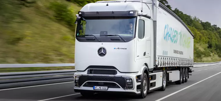 Mercedes eActros 600 - koniec ery diesla w ciężarówkach?