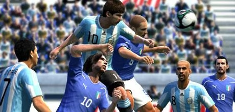 Screen z gry "Pro Evolution Soccer"